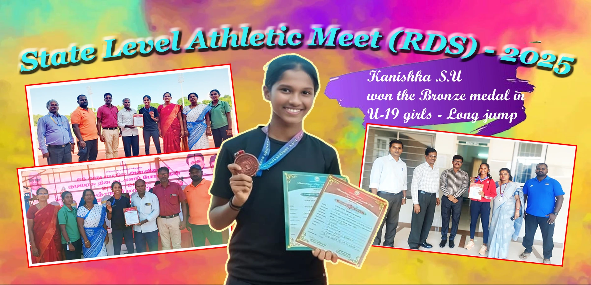 State Level Athletic Meet- 2025