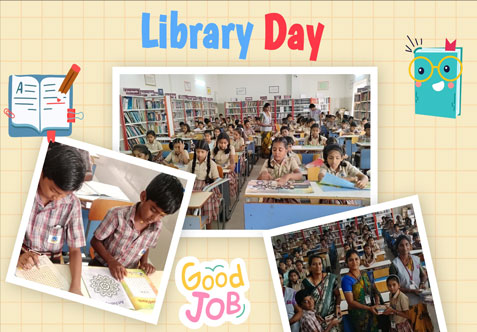 Today, our ambitious children celebrated Library Day.