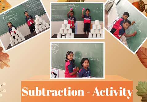 “Subtraction as "taking away" and counting the remaining amount.”