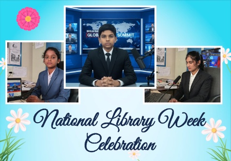 Library Activity Report – “National Library Week Celebration”
“Reading is the key that opens doors to adventure and knowledge”