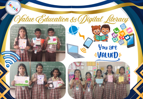 Special activities on Value Education and Digital Literacy were conducted to promote ethical, responsible, and holistic development among our students.