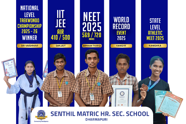 top 5  schools in Dharmapuri